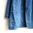 画像7: orSlow（オアスロウ） / Loosefit Denim Cover All -Denim Used- (00-6141-95) (7)