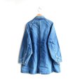 画像2: orSlow（オアスロウ） / Loosefit Denim Cover All -Denim Used- (00-6141-95) (2)