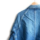 MORE DEDAIL1: orSlow（オアスロウ） / Loosefit Denim Cover All -Denim Used- (00-6141-95)