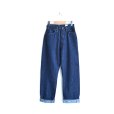 画像1: orSlow / JASMIN High Waist Denim Pants (00-1040) (1)