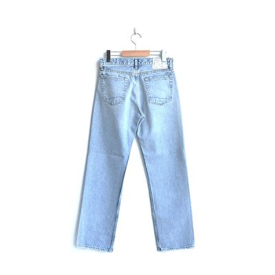 画像2: orSlow / 108 Women’s Straight Cut Jeans Sky Blue