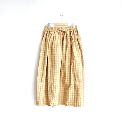 画像1: orSlow / Check Skirt