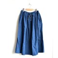 orSlow / DENIM GATHER LONG SKIRT