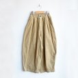 画像2: HARVESTY / CORDUROY CIRCUS PANTS (2)