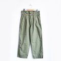 HARVESTY / BELTED MILITARY PANTS（A11903）