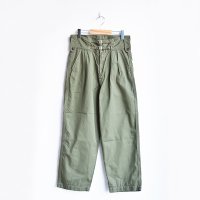 HARVESTY / BELTED MILITARY PANTS（A11903）