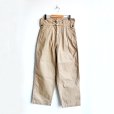 画像2: HARVESTY / BELTED MILITARY PANTS（A11903） (2)