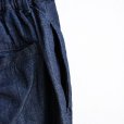 画像5: HARVESTY / DENIM WIDE EGG LONG PANTS 