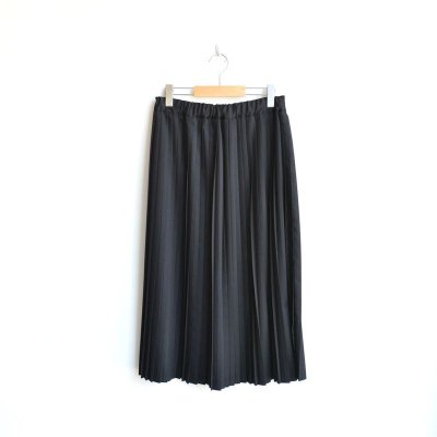画像1: Charpentier de Vaisseau / Summer Wool Pleats Skirt Narrow