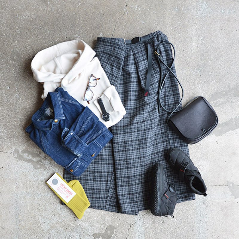 画像3: GRAMiCCi / WOOL WRAP FLARE PANTS