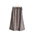 画像1: GRAMiCCi / Wool Blend Long Flare Skirt (1)