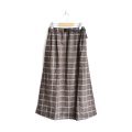GRAMiCCi / Wool Blend Long Flare Skirt