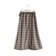 画像4: GRAMiCCi / Wool Blend Long Flare Skirt