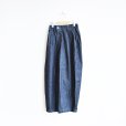 画像1: HARVESTY / DENIM CIRCUS PANTS "ONE WASH" A11801 -98 (1)