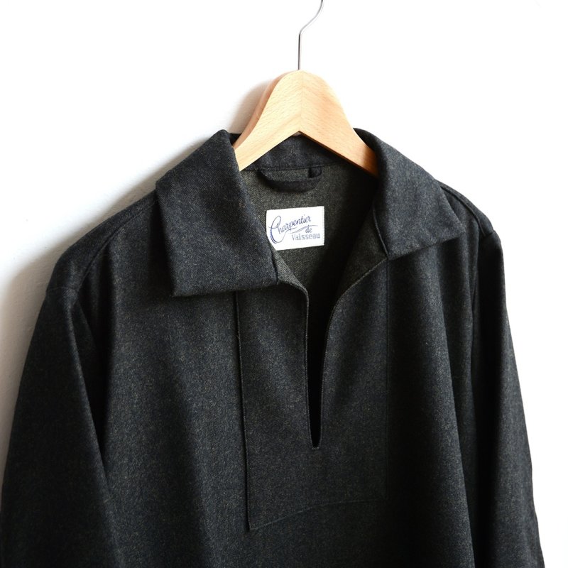 画像1: Charpentier de Vaisseau / Stella Washable Wool Marine Smock