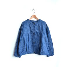 画像1: Atelier d’antan / Andre Linen Denim Jacket (1)