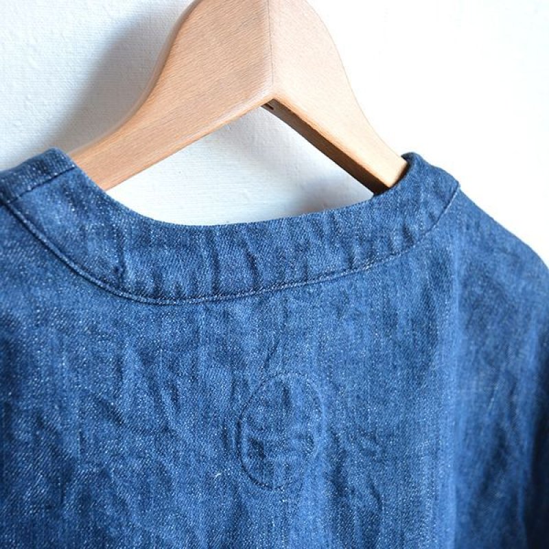 画像1: Atelier d’antan / Andre Linen Denim Jacket