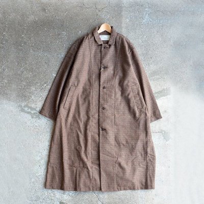 画像1: HARVESTY / OVER COAT WOOL