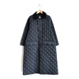 画像1: BARBOUR /  LADIES BURGHLEY QUILT BLACK （SLQ0023） (1)