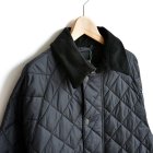 MORE DEDAIL1: BARBOUR /  LADIES BURGHLEY QUILT BLACK （SLQ0023）