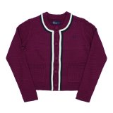 フレッドペリー/ティップライン ニットジャケット（F7028-55W）