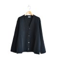 STILL BY HAND WM / Linen Like Cotton V-Neck Cardigan（KN02221WM）