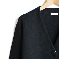 画像4: STILL BY HAND WM / Linen Like Cotton V-Neck Cardigan（KN02221WM） (4)