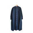 画像2: Charpentier de Vaisseau / Doris Linen Stand Collar Dress (2)