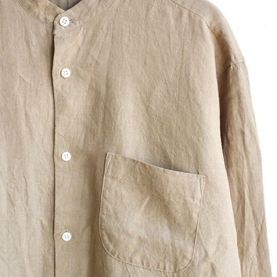 画像5: Charpentier de Vaisseau / Doris Linen Stand Collar Dress