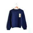 画像2: INVERALLAN / Crew Neck Cable Pattern (2)