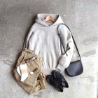 MORE DEDAIL3: Ordinary fits / PARKA KNIT garment wash（OF-N020）