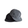 画像1: COMESANDGOES / FLEECE LITTLE BRIM CAP (1)