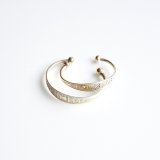 TUAREG SILVER / BALL-END TAPERED BRACELET