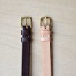 画像3:  JABEZ CLIFF / STIRRUP LEATHER BELT (2.0cm幅）