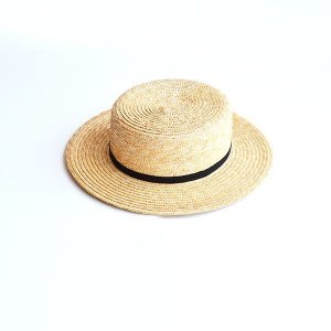 画像: COMESANDGOES / 10mm WHEAT BRAID BOATER HAT