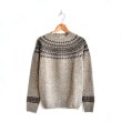 画像1: NOR'EASTERLY/L/S WIDE NECK 2TONE NORDIC