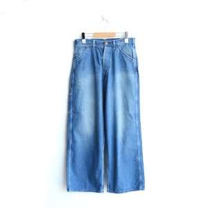 画像: orSlow / Wide Fit 30’s Painter Pants -Denim Used- (01-5126-95)