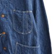 画像6: orSlow / Lining 1950's Coverall Denim OW+Check