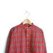 画像3: orslow / Stand Collar Long Shirt RedCheck