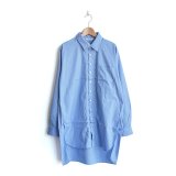 画像: HARVESTY / LONG SHIRTS BROAD CLOTH（コーマブロード ロングシャツ）