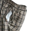 画像7: EEL products / SUN PANTS -Brown Check-（E-22206B）