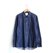 画像2: PERSONAL MATTERS / PROJECT N°09 INDIGO DYE COTTON TWILL SHIRT