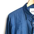 画像6: PERSONAL MATTERS / PROJECT N°09 INDIGO DYE COTTON TWILL SHIRT
