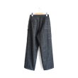 画像2: SANMONT / COTTON/SILK DENIM BELTED PANT (SPA0202)