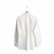 画像2: SANMONT / COTTON/SILK REGULAR COLLAR SHIRT (SSA0201)