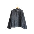 画像1: SANMONT / COTTON/SILK DENIM WORK JACKET (SWA0206)