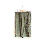 画像: WILDTHINGS/ DOUBLE DYED NYLON CARGO SHORTS (WT26011AD)