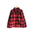 画像2: WILD THINGS / FLUFFY CHECK BOA JACKET（WT26127AD）