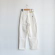 画像3: orSlow / JASMIN High Waist Denim Pants "WHITE"(00-1040-69)