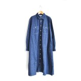 画像: HARVESTY (ハーベスティー) / DENIM WORK SHIRTS DRESS